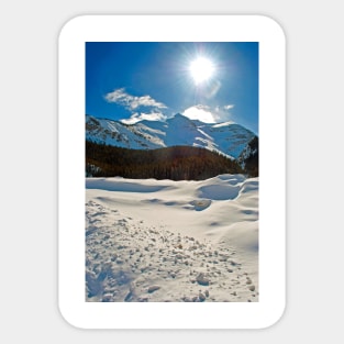 Canadian Rocky Mountains Icefields Parkway Canada Sticker